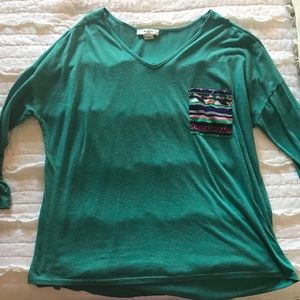 Moa Moa Aztec Pocket Shirt